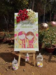 Wedding Name Board Unobridge One Stop Solution For All Your Wedding Needs Name Board Unique Wedding Cards Wedding Stage Decorations Wedding Service