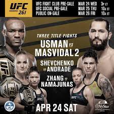 Apr 24, 2021 vystar veterans memorial arena, jacksonville, florida, united states. Ufc 261 Steht Vor Der Tur