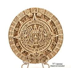 The Pre Columbian Aztec Calendar Set Out The Mathematical Formulas According To Which The Whole Universe Was O Aztec Wall Art Aztec Wall Decor Hanging Wall Art