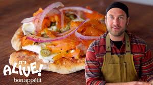 In a large mixing bowl, add flour, cayenne, salt, egg, and beer. Brad Makes Gravlax Cured Salmon It S Alive Bon Appetit Youtube