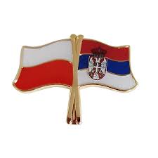 Towarzyskie spotkanie rozegrane w poznaniu jest jednym z etapów przygotowań do euro 2016. Flaga Polska Serbia Przypinka Pamiatki Z Polski Souvenirs From Poland Gadzety W Barwach Narodowych