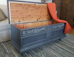 Bondo And Wood Filler Saved This Vintage Chest Cedar Chest Redo Painted Cedar Chest Vintage Chest