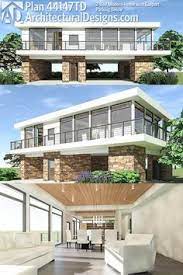 Brand new house and lot with 4 car parking space for sale in filinvest 2 quezon city. Plan 44147td 2 Bed Modern Home With Carport Parking Below Modern House Plans Beach House Plans House On Stilts