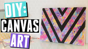 Bedroom Diy Colorful Canvas Art Youtube If you've been searching for diy canvas wall art ideas, whether it's painting on canvas, dabbling in mixed media, or mod podging scraps of paper, there are plenty of wall art.