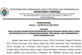 Lomba video pendek mulawarman university at a glance Kementerian Desa Pdtt Umumkan Seleksi Adminstrasi Cpns 2019 9 746 Peserta Lolos Halaman All Kompas Com