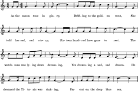 mudcat.org lyrics: the titanic (gone to
