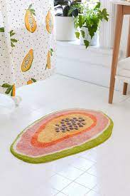 Make your bathroom a functional and friendly sanctuary thanks to urban outfitters' collection including bath mats, wall hooks, soap dispensers, shower curtains & more. Papaya Bath Mat Urban Outfitters