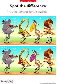 Check spelling or type a new query. Spot The Difference Scholastic Shop