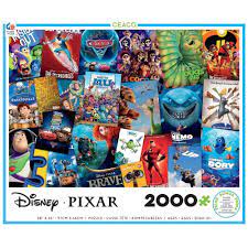 Free shipping on selected items. Ceaco Disney Pixar Movie Posters Jigsaw Puzzle 2000pc Disney Puzzles Disney Pixar Movies 2000 Piece Puzzle