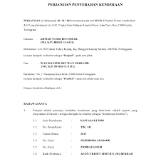 Savesave surat perjanjian jual beli kereta kaedah. Contoh Surat Perjanjian Jual Beli Motosikal Sambung Bayar Contoh Surat