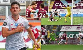 29 dec 2020 18:00 location: Burnley 1 1 Sheffield United John Egan S Half Volley Rescues Point For Chris Wilder S Side Daily Mail Online