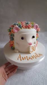 Hedgehog Kuchen Mit Butter Russischer Rohr Blumen Und Fondant Gesicht Amazingcakes Hedgehog Cake Animal Cakes Birthday Cake Kids