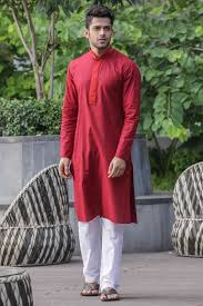 red striped kurta