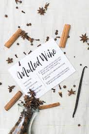 Hostess Gift Diy Mulled Wine Kit Mulled Wine Kit Diy Christmas Gifts Wine Mulled Wine