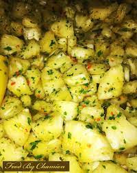 Trinidad Tobago Pineapple Chow By Chamion Caribbean Recipes Food Dinner Is Served