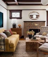 Phinney Ridge Craftsman Craftsman Living Rooms Bungalow Living Rooms Scandinavian Design Living Room