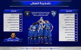 Maybe you would like to learn more about one of these? Ù†Ø§Ø¯ÙŠ Ø§Ù„Ù‡Ù„Ø§Ù„ Ø§Ù„Ø³Ø¹ÙˆØ¯ÙŠ A Twitter ØªØ´ÙƒÙŠÙ„Ø© Ø§Ù„Ù‡Ù„Ø§Ù„ Ø§Ù„Ø£Ø³Ø§Ø³ÙŠØ© ÙˆÙ‚Ø§Ø¦Ù…Ø© Ø§Ù„Ø§Ø­ØªÙŠØ§Ø· ÙÙŠ Ù…Ø¨Ø§Ø±Ø§Ø© Ø§Ù„ØªØ¹Ø§ÙˆÙ† Ø§Ù„Ø¬ÙˆÙ„Ø© Ø§Ù„Ø®Ø§Ù…Ø³Ø© Ø¹Ø´Ø±Ø© Ù…Ù† Ø¯ÙˆØ±ÙŠ Ø¬Ù…ÙŠÙ„ Ø§Ù„Ø³Ø¹ÙˆØ¯ÙŠ Ù„Ù„Ù…Ø­ØªØ±ÙÙŠÙ†