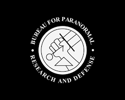 Bureau For Paranormal Research And Defense Logo Paranormal Paranormal Research Halloween Wall Art