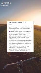 Ucapan tersebut akan menginspirasi orang tua dalam memberikan ucapan yang baik saat anaknya sedang berulang tahun, bersamaan doa yang akan mendampingi dengan tulus di hati. Video Ide Ucapan Ultah Pacar Di 2021 Ide Ulang Tahun Pacar Teks Romantis Kata Kata Indah