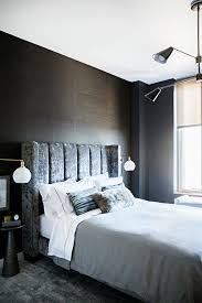 Mitchell Gold Bob Williams Apartment At 15 William Street Domino Black Bedroom Design Bedroom Design Gold Bedroom