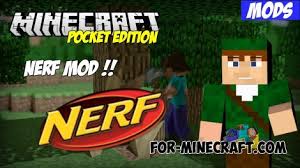 Drop a like and subscribe for 's . Nerf Mod For Minecraft Pocket Edition 0 10 5