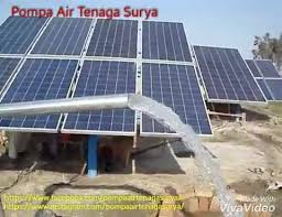 Pompa air dengan sistem energi surya merupakan teknologi yang menarik dengan lingkungan serta sosial untuk memasok air di lokasi terpencil. Pompa Air Tenaga Surya Home Facebook
