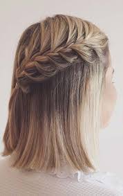 Easy fishtail braids for short hair. 43 Quick And Easy Braids For Short Hair Page 2 Of 4 Stayglam