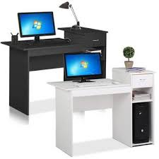 Cubiker computer home office desk, 47 small desk table with storage shelf and bookshelf, study writing table modern simple style space saving design, dark rustic visit the cubiker store 4.7 out of 5 stars 1,635 ratings Yaheetech Home Office Small Wood Computer Desk With Drawers And Storage Shelves Workstation Furniture