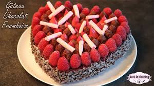 310 ml de crème liquide. Recette De Gateau Chocolat Framboise Pour La Fete Des Peres Youtube