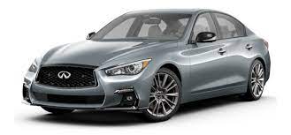 • pushing the request switch while touching the inside of the door handle will unlock the rest of the doors. 2021 Infiniti Q50 Red Sport 400 Awd 4 Door Awd Sedan Standardequipment