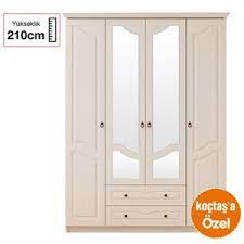 2 de çekmecesi var 2 çekmecede bir süre sonra deforme oldu alttan attı altındaki suntası düştü i̇kisinin de. Rabi Irmak Country 4 Kapakli 2 Cekmeceli Aynali Gardirop Kapakli Gardiroplar Koctas