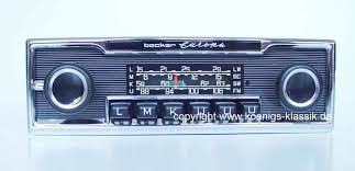 See a recent post on tumblr from @legacysat about autoradio. Becker Europa Fur Mercedes 80er Jahre Im Retro Design Konigs Klassik Radios