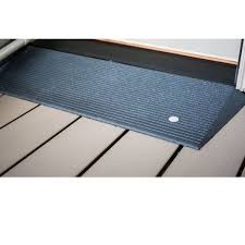 Ez Access Rubber 2 5 Inch Threshold Ramps With Beveled Edges By Ez Access Ada Approved Portable Ramps