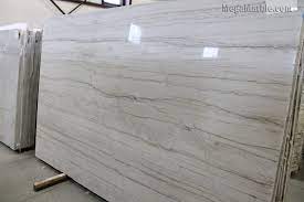 Our warranty covers whether its granite, marble, or quartz; White Quartzite Countertops Kitchen Countertops Ny