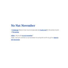 Stream No Nut November by Belak | Listen online for free on SoundCloud
