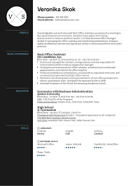 Director it retail back office resume examples & samples. Back Office Assistant Resume Sample Kickresume
