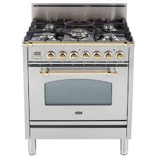How does a kitchen island look like with a stove? Ilve Nostalgie Series 30 3 Cu Ft Freestanding Gas Range Wayfair
