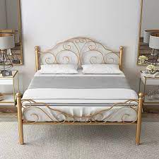 In a guest room, use a modern dresser to collect spare sheets, towels and other linens. 2020 New Style Bedroom Furniture Gold Black Metal Fram Iron Material Double Bed Buy Metal Double Deck Bed With Sofa Bed Luxury Dog Iron Beds Folding Iron Bed Product On Alibaba Com