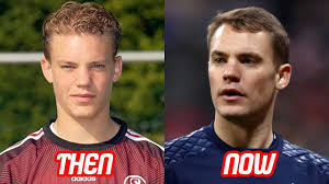 Im tor hält er die bälle, bei seiner karriere gibt es auch er war einmal derjenige, der zu idolen aufschaute: Goalkeeper Manuel Neuer Before And After Youtube