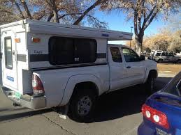 In spite of the camper's diminutive size, the camper still boasts some pretty impressive numbers like 6 feet of floor space, 6.5 feet of headroom, and over 3 feet of clearance in the cabover. Cab Over Camper Thoughts Tacoma World