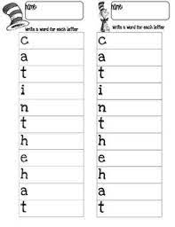 Free Dr Seuss Write Around The Room Printable Dr Seuss Writing Seuss Classroom Dr Seuss