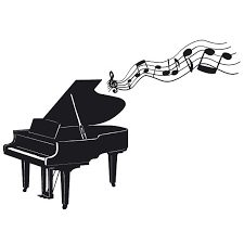 Die drittklässler sind im lesebereich soweit geschult. Flugel Klavier Mit Noten 2 Wandtattoo