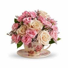 Mothers Day Flowers From Send Flowers Cheap With Free Flower Delivery Teacup Flowers Get Well Flowers Flower Arrangements