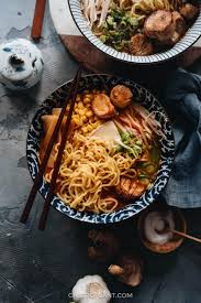 Divide the soup into 2 large bowls. Vegan Miso Ramen Gastroplant