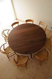 ウォルナット超特大丸ダイニングテーブル ４本脚 直径１８０cm カグオカ リビング 丸テーブル 丸テーブル ダイニング ダイニング