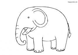 Kostenlose tier ausmalbilder und malvorlagen. Ausmalbild Elefant Kostenlos Malvorlage Elefant