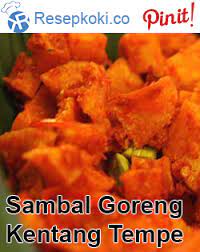 Resep Sambal Goreng Kentang Tempe Kentang Resep Masakan Indonesia
