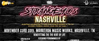 Charity Bomb Aeg Presents Strange 90s Nashville Benefit