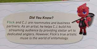 New horizons companion guide confirms the return of a major ac staple. Animal Crossing New Horizons Official Companion Guide Clarifies The Relationship Between Flick And C J Gonintendo