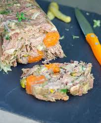 Terrine De Boeuf En Gelee Bikini Et Gourmandise Terrine Recettes De Cuisine Recette Viande